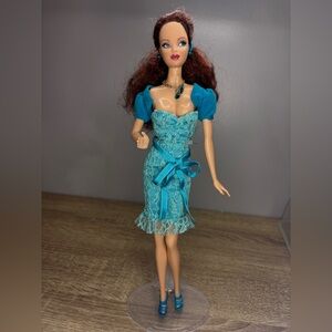 2007 Birthstone Beauties Barbie Miss December